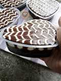 Kek Coklat Cheese Lava