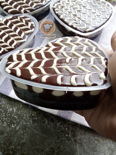 Gambar Kek Coklat Cheese Lava