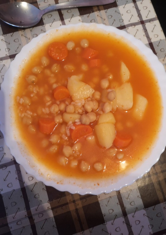 Una foto de Potaje de pobres