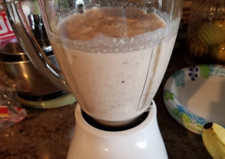 Recipe of Any Night Of The Week Banana &amp; Apple Smoothie