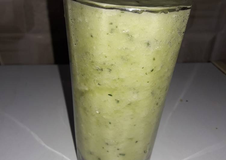 Simple Way to Prepare Any-night-of-the-week Pineapple and cucumber #hubbyfavouritedish