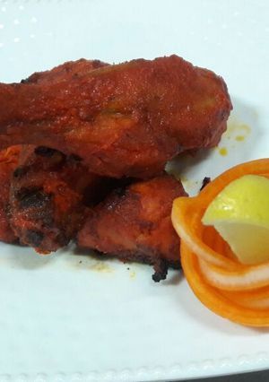 A picture of Chicken curry.
