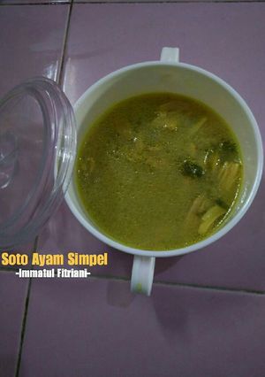 Foto resep Soto Ayam Simpel