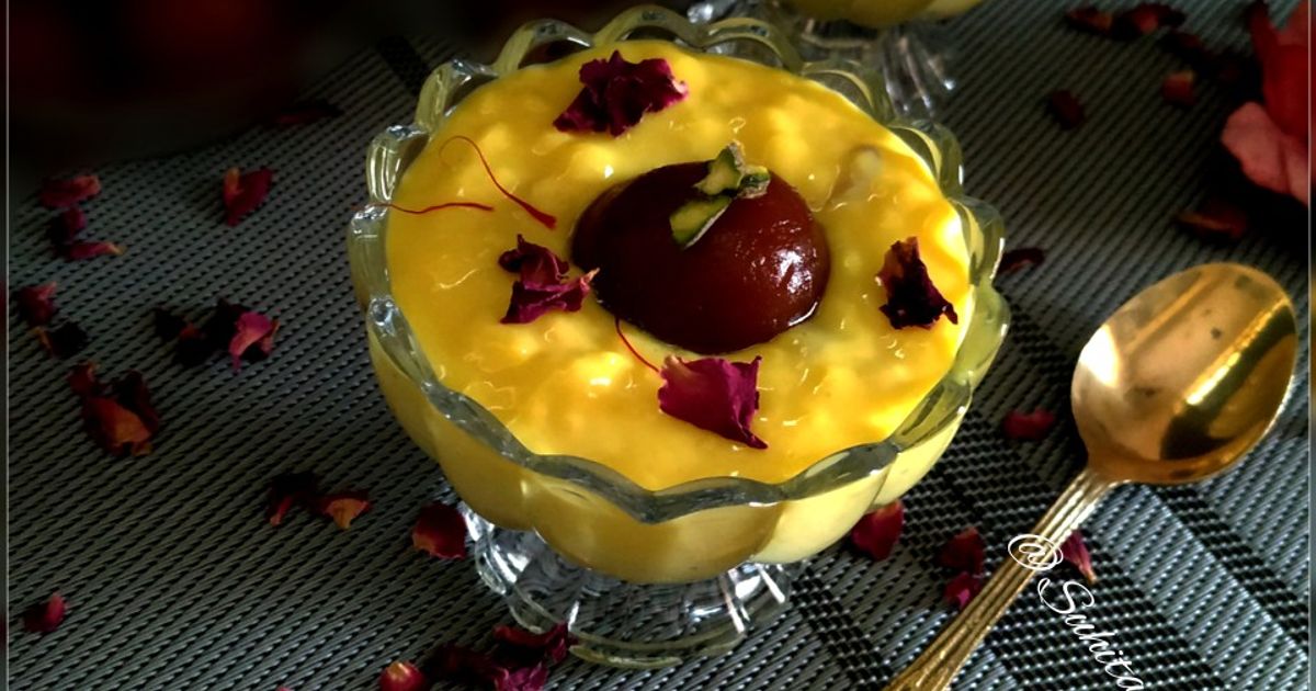 Gulab Jamun With Kesar Rabri Recipe by Suhita Rana Chowdhury👩🍳 - Cookpad
