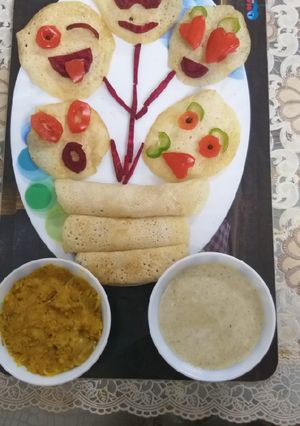 A picture of Mini dosa.