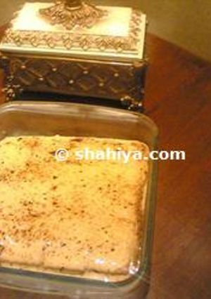صورة لوصفة طريقة عمل حلى الكريمة بسكوت