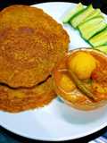 সবুজ মুগ স্প্রাউট চিলা (sabuj moong sprout chilla recipe in Bengali)