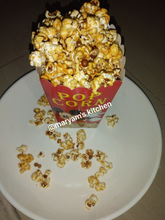 A picture of Caramel popcorn.