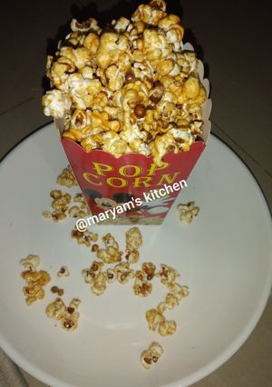A picture of Caramel popcorn.