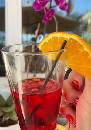 A picture of Pomegranate Cocktail.