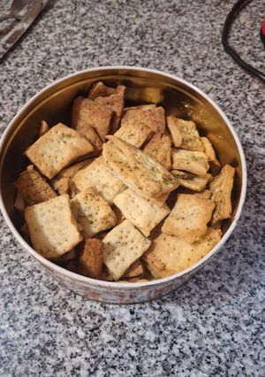 Una foto de Crackers saladas