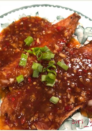 รูปของ Fillet sea bass🐟 3 รส (เนื้อปลากระพง 3 รส)
