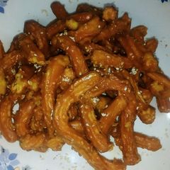 A picture of Jaggery Besan Sev.