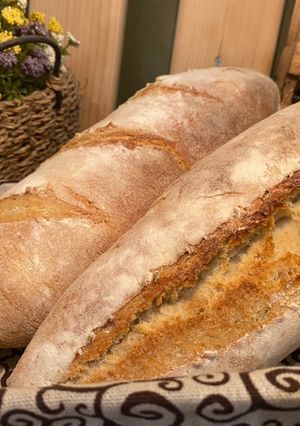 صورة لوصفة خبز الباغيت الفرنسي Baguette bread