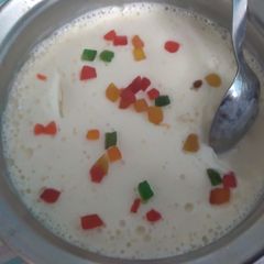 A picture of Vanilla Ice cream.
