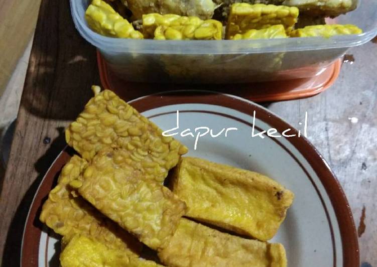Ungkep Tempe Tahu Ayam