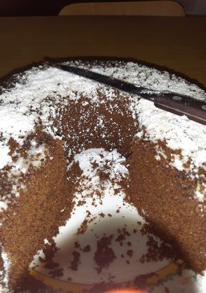 Una foto de Torta rápida súper saludable, con harinas alternativas