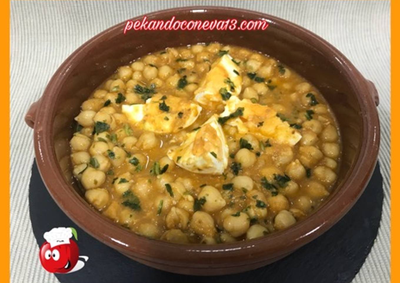 Garbanzos guisados a la catalana