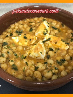 Una foto de Garbanzos guisados a la catalana