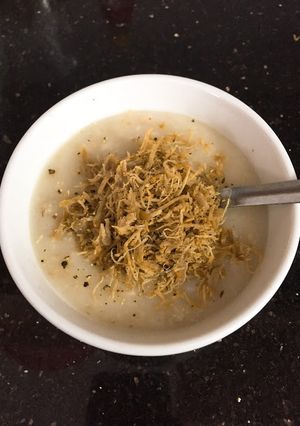 Hình của món Cháo yến mạch.