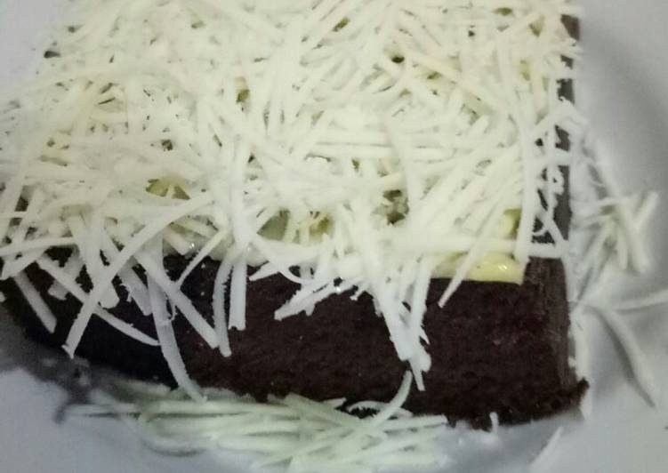 Brownies kukus putih telur