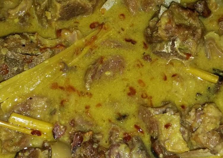 Recipe of Homemade Indonesian goat curry