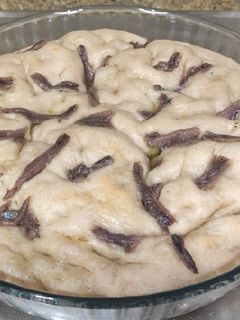 Una foto de Torta de anchoas