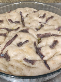Una foto de Torta de anchoas