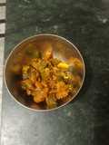 Ladyfinger (bhindi) with potato