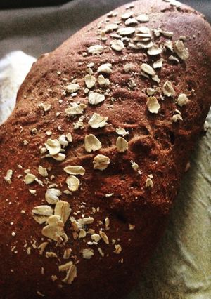 A picture of Whole wheat Molasses bread.