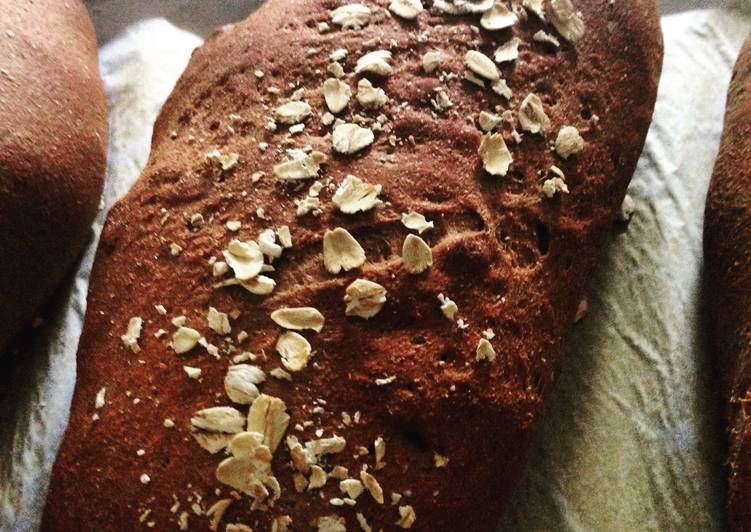 How to Prepare Homemade Whole wheat Molasses bread