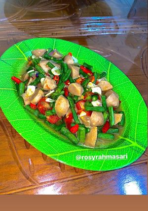 Foto resep Tumis Kacang Panjang Baso Sapi