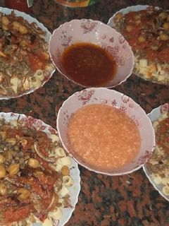 صورة لوصفة الكشري المصري