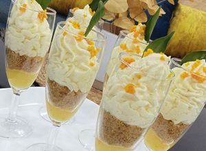 صورة لوصفة تحلية موس البرتقال 🍊🍊🍊mousse a l'orange