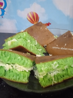 Foto resep Martabak manis pandan