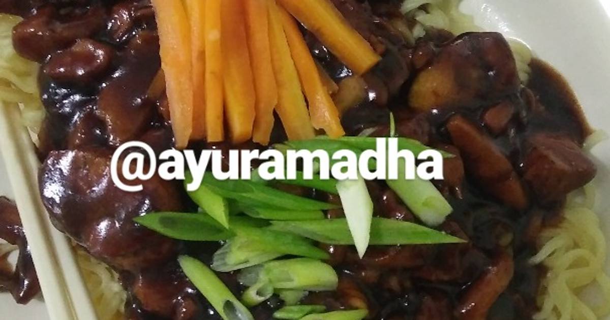 Resep Jajangmyeon indomie oleh Ayuramadha Cookpad