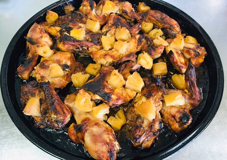 Cara Gampang Menyiapkan Ayam Panggang Madu Nanas, Sempurna