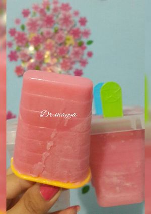 Foto resep Es gabus strawberry