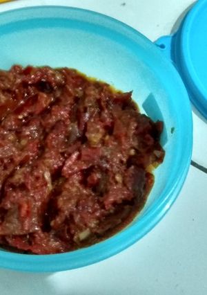 Foto resep Sambel terasi tomat matang