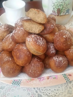 Una foto de Buñuelos de viento integrales