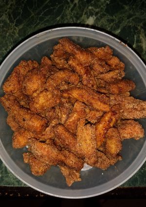 Una foto de Dedos de pollo