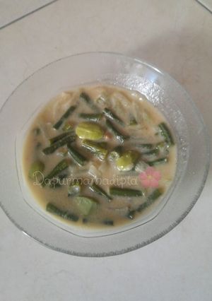Foto resep Sayur santan PKL (pete kacang labu)
