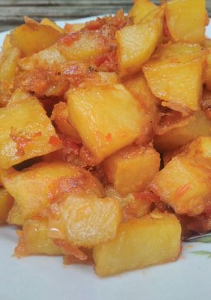 Foto resep Sambel Goreng Kentang Simpel Anti Benyek a la JTT