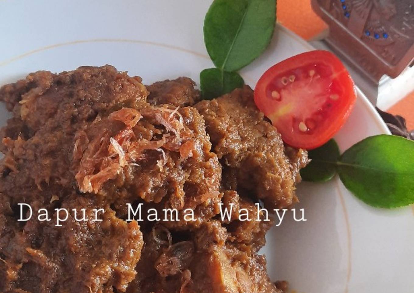 Rendang presto ala chef Rudi khoirudin