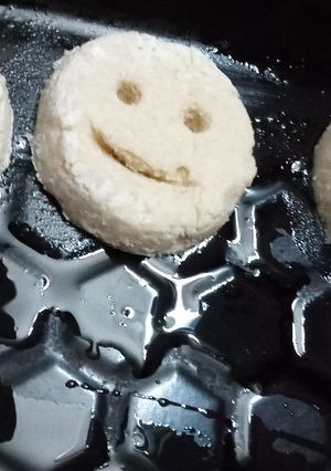 Una foto de Caritas de puré de papas y avena