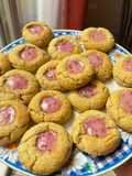 Galletas de pie de limón con frambuesa 🍋🩷
