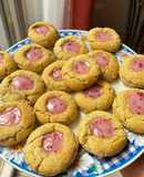 Galletas de pie de limón con frambuesa 🍋🩷