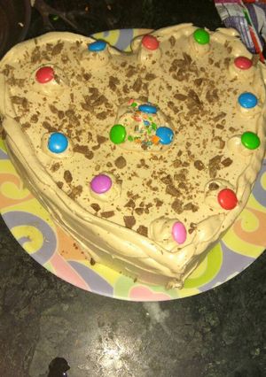 A picture of Choco Vanila cake.