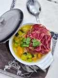 Soupe paysanne à la coppa