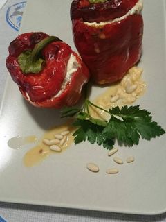 Una foto de Pimientos rellenos de carne